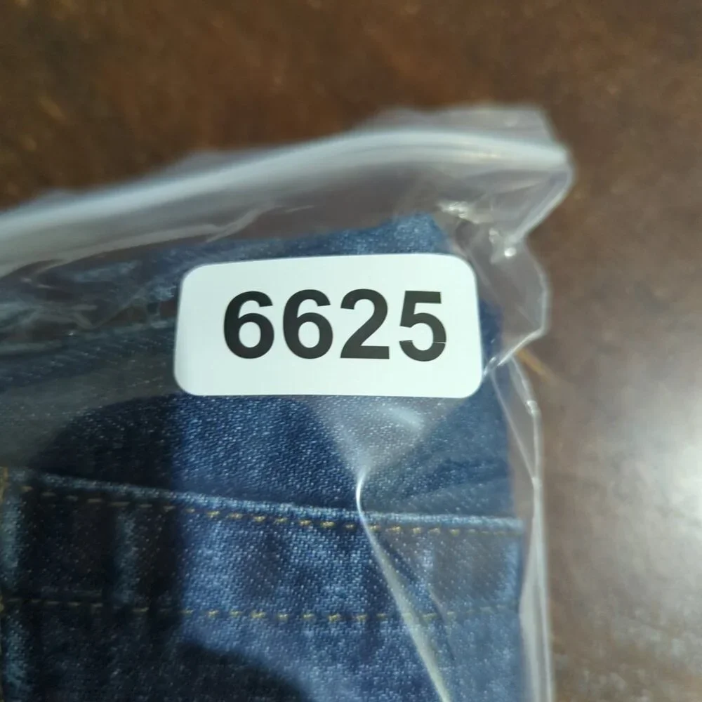 J. Crew Jeans Men's 33x32 Blue 1040 Athletic Tapered Fit Stretch Denim